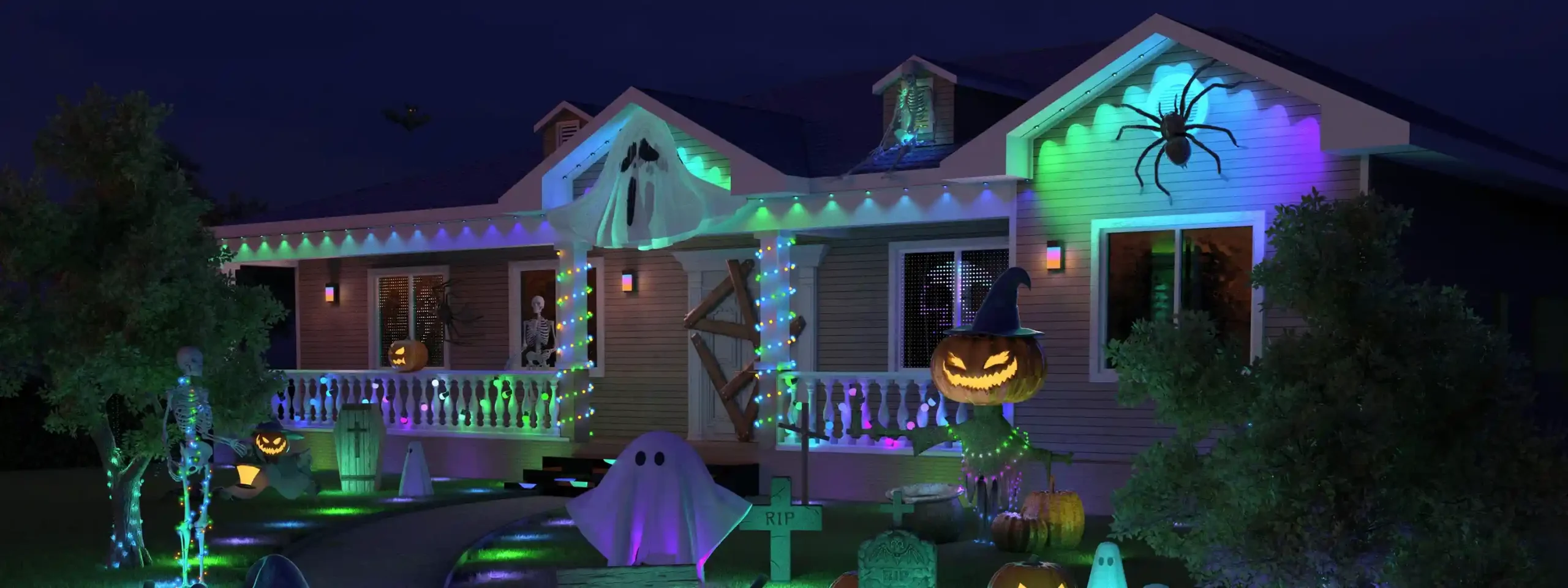 Seasonal Outdoor Commercial Lighting